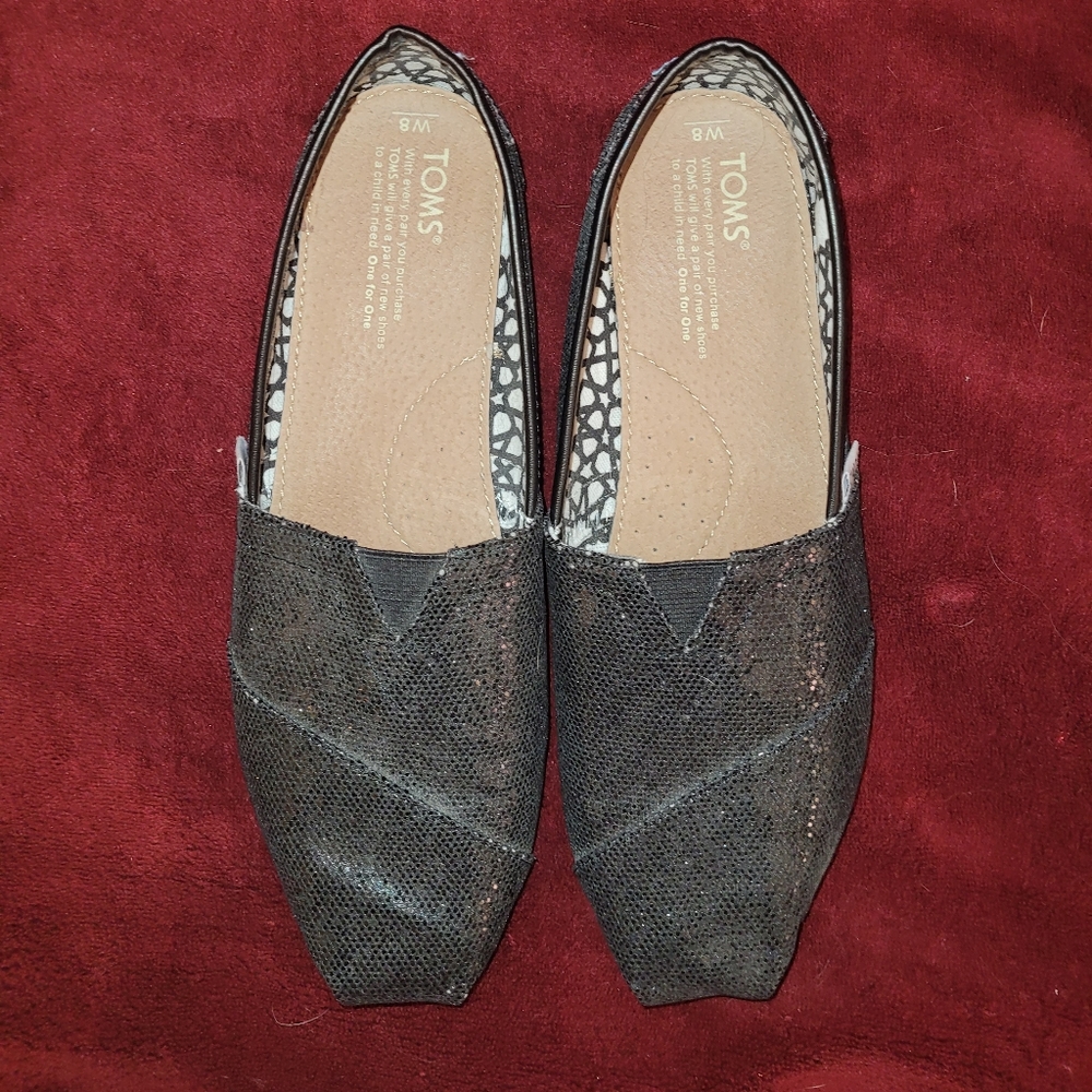 Ladies Tom Sparkle Shoes